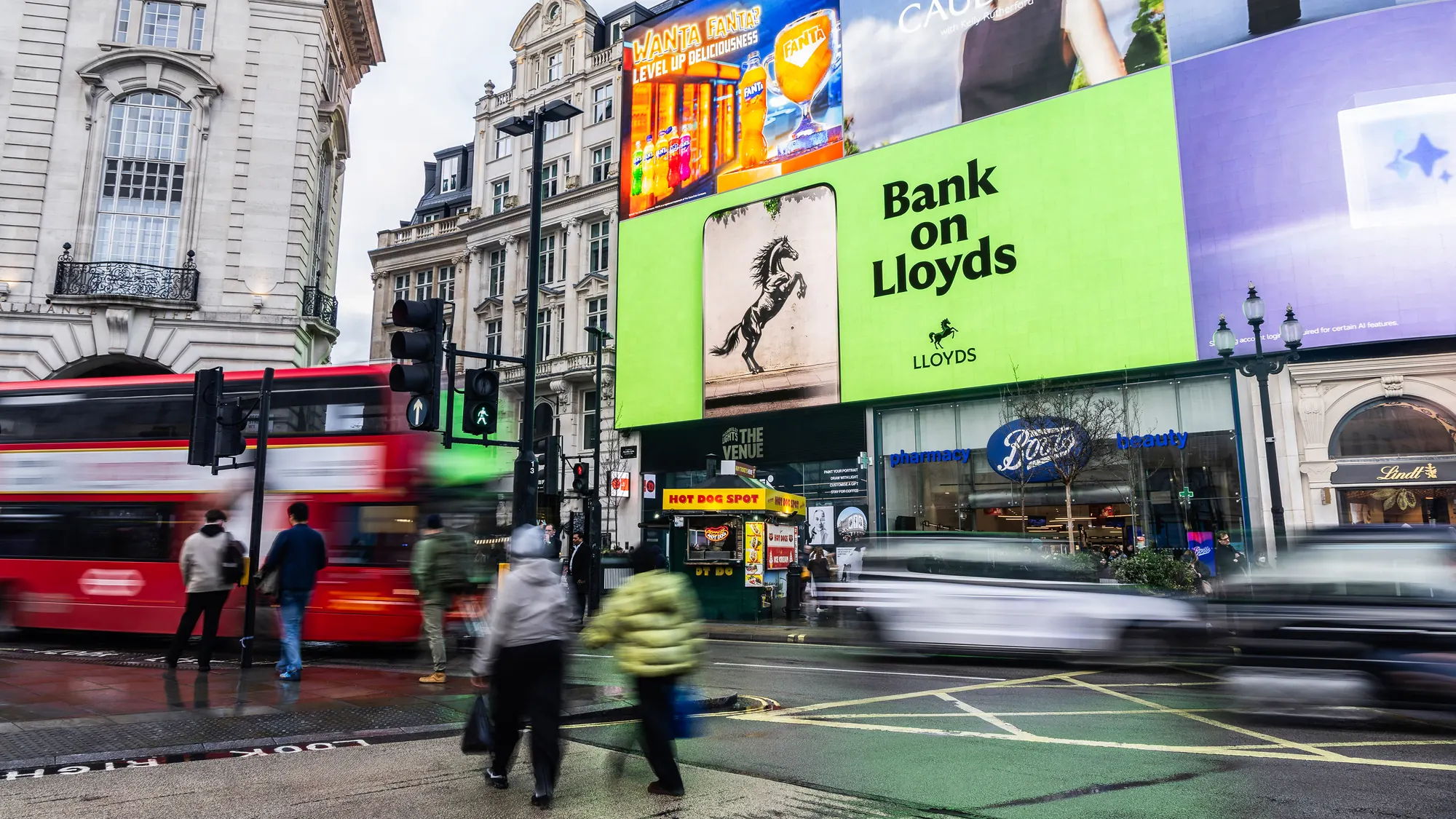The Original on the Piccadilly Lights